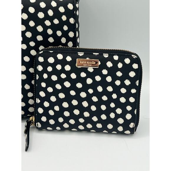Kate Spade Polka Dot Dou cross body and wallet EXCELLENT CONDITION - Picture 2 of 16